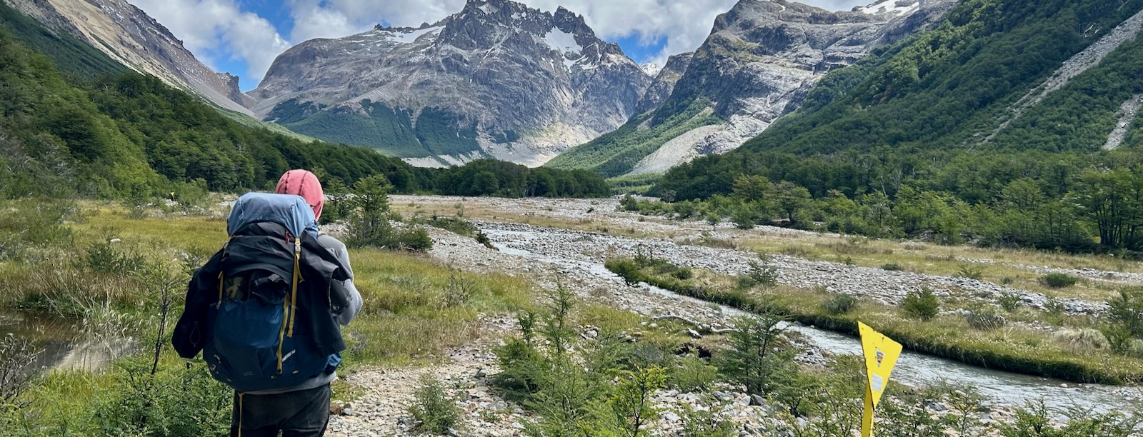 Hiking in Bariloche for Spanish students